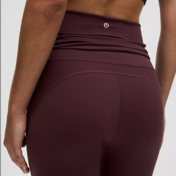 NWT Groove Nulu Foldover-Waist Flared Pant - Picture 4 of 6